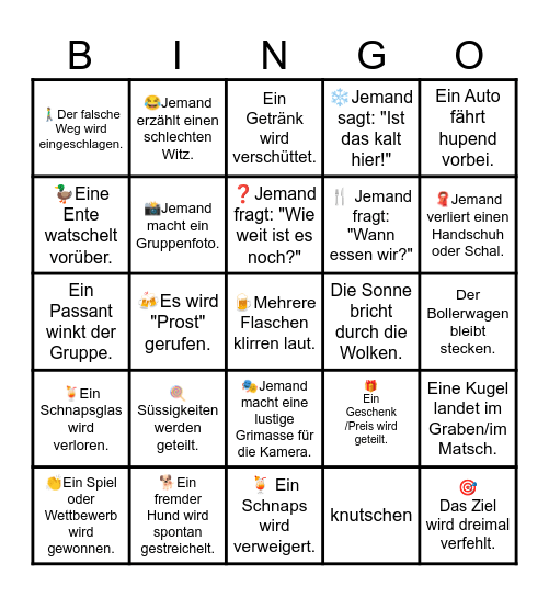 Prolleck-Bingo 2026 Bingo Card