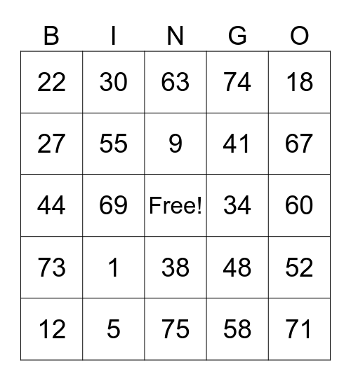 T&T Design YEP 2026 Bingo Card