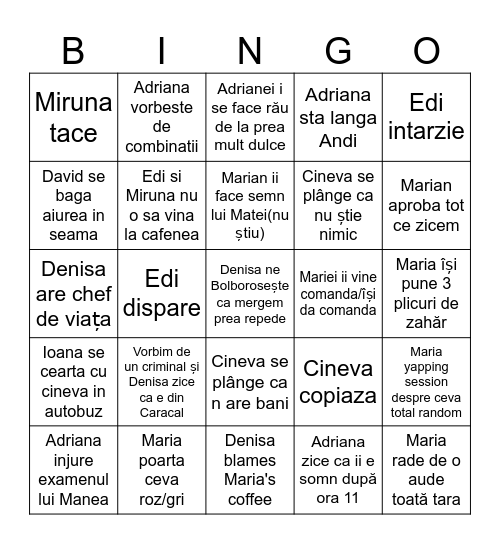 bingo 2.2.2026 Bingo Card