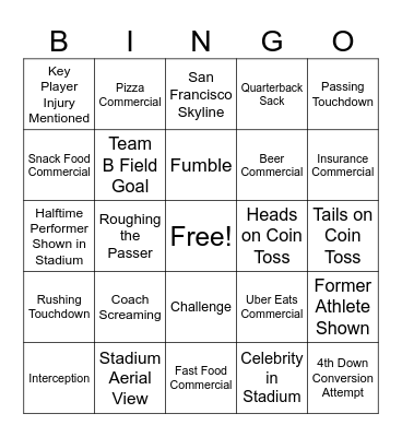 USSR 2026 Bingo Card