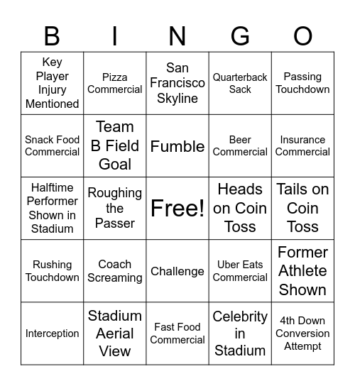 USSR 2026 Bingo Card