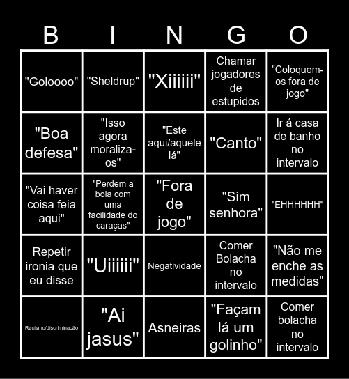 Bingo do Avô mata Bingo Card