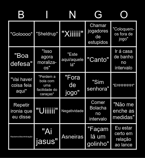 Bingo do Avô mata Bingo Card