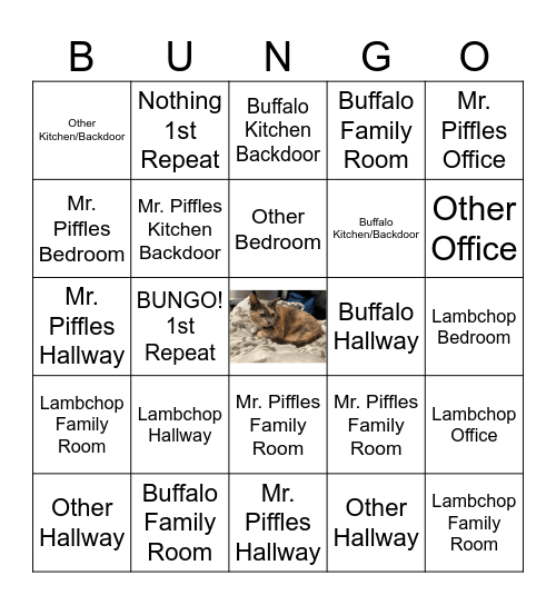 BUNGO!!! 2.0 Bingo Card