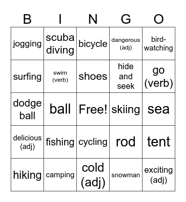 SuperInter hyper level up maybe do your best Speaking Bingo Challenge! Bingo Card