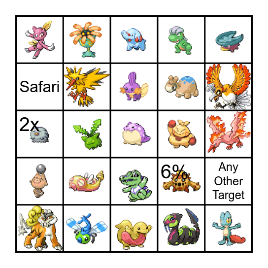 2026 Shingo Bingo Card