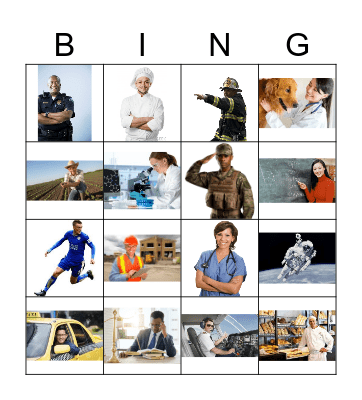 JOBS! Bingo Card