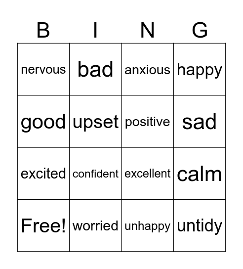 Sports and Competition Bingo Card