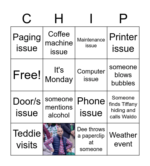 2026 February Admin Bingo Card