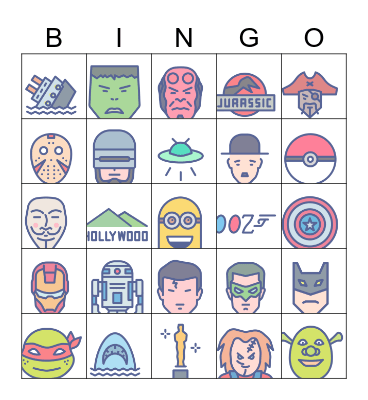 Movie Bingo Card