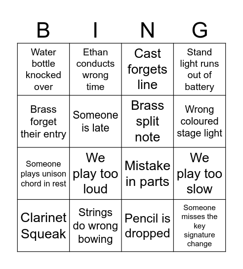Tech Bingo! Bingo Card