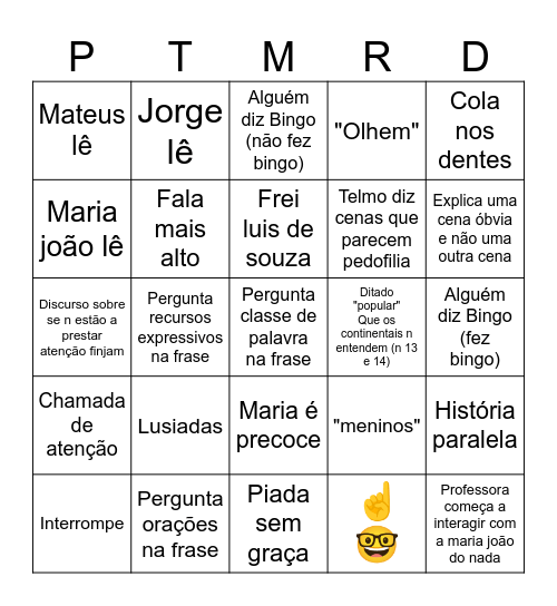 Helena Ferreira v3 Bingo Card