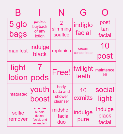 February bingo 💘💋💌 Bingo Card