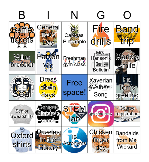 GC Bingo! Bingo Card