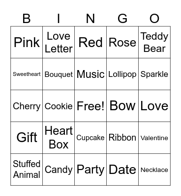 TINA 2026 VALENTINES DAY Bingo Card