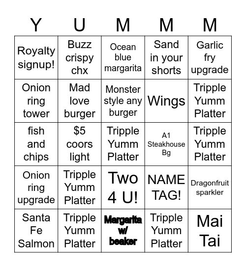 WEDNESDAY NIGHT BINGOOO! Bingo Card