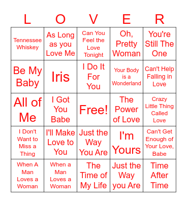 Galentines - Round 2 Bingo Card