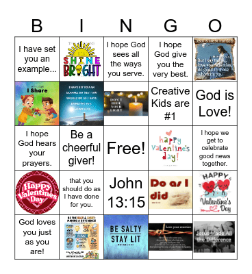 How to... Bingo Card