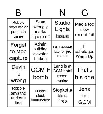 2/3/26 Bingo Card
