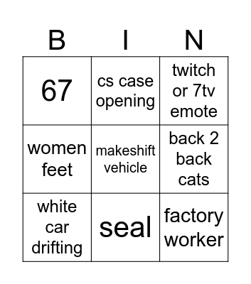 smolbingo Card