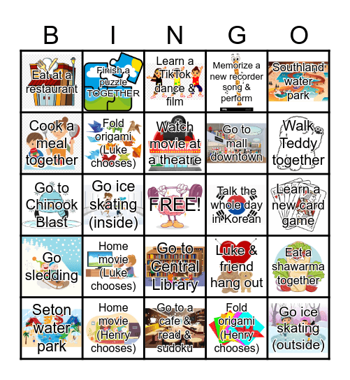Luke Anti-Brainrot BINGO Card