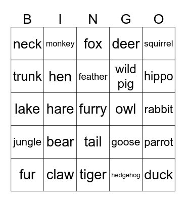 Bloggers 2 Unit 3A,B Bingo Card