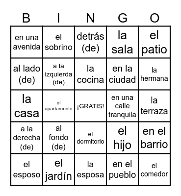 Unidad 3: ASD 2 Bingo Card