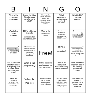 10.5 Launch BINGO Card