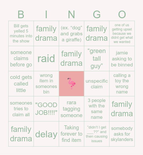 PICKEDNPEDDLED CLAIMS! Bingo Card