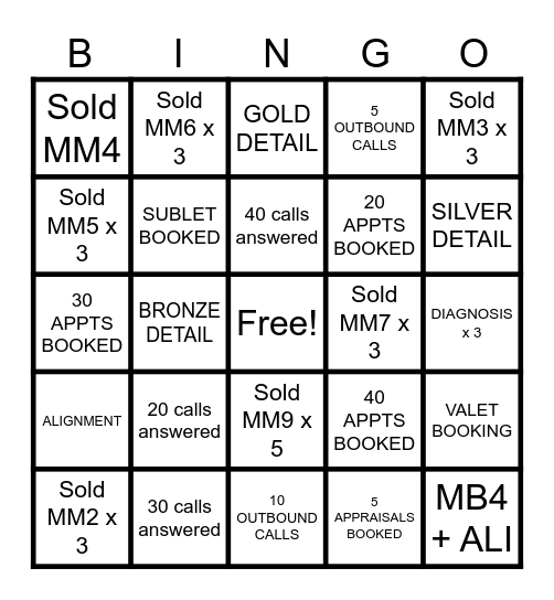 MARCH MADNESS EXTRAVAGANZA Bingo Card