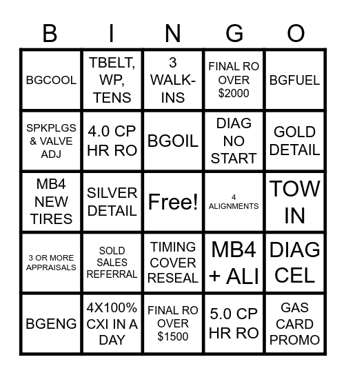 MARCH MADNESS EXTRAVAGANZA Bingo Card