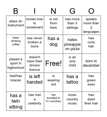 Gphi x Dke Bingo Card