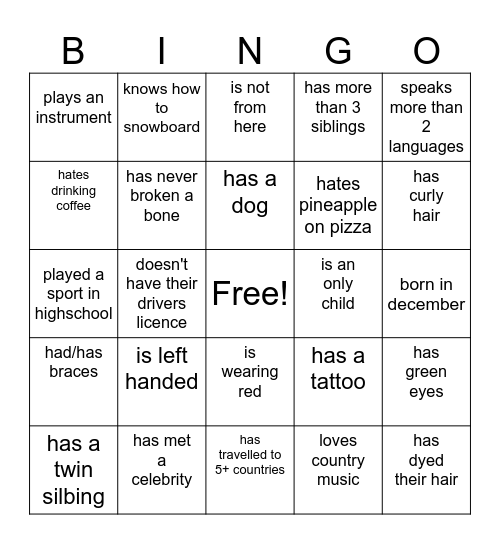 Gphi x Dke Bingo Card