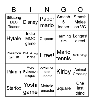 Partner Direct 2/4/26 Bingo Card