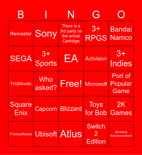 Partner Showcase Feb 2026 Bingo Card