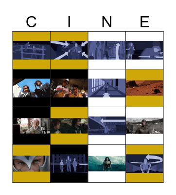 Bingo de Cine Bingo Card