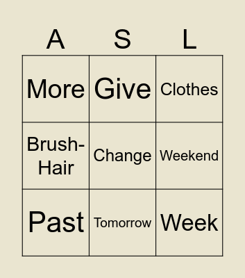 2.3a, 2.3b and 3.0 Daily Routine Part 1 Bingo Card