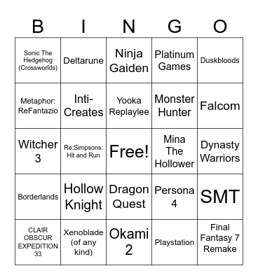 Partner Direct Bingo Card