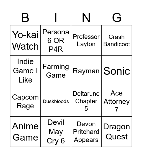 Partner Showcase Bingo Card