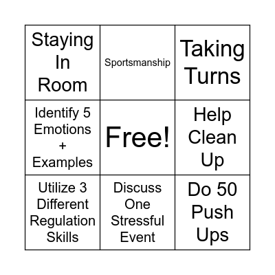 Bingo Time Bingo Card