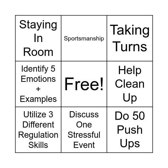 Bingo Time Bingo Card