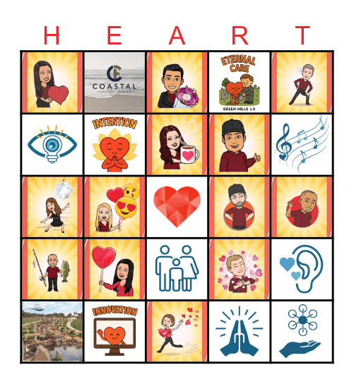 One Team Heartbeat Bingo Card