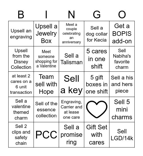 ℍ𝕒𝕡𝕡𝕪 𝕍𝕒𝕝𝕖𝕟𝕥𝕚𝕟𝕖'𝕤 𝔻𝕒𝕪 Bingo Card