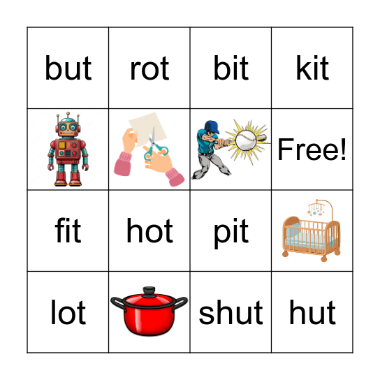 _IT, _OT & _UT family Bingo Card