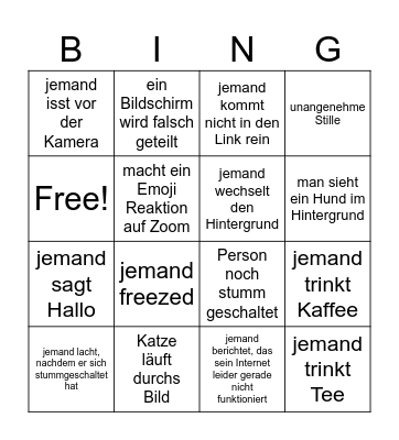 Seminartag 05.02. Bingo Card