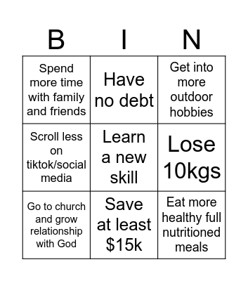 YA Bingo 2026 Bingo Card
