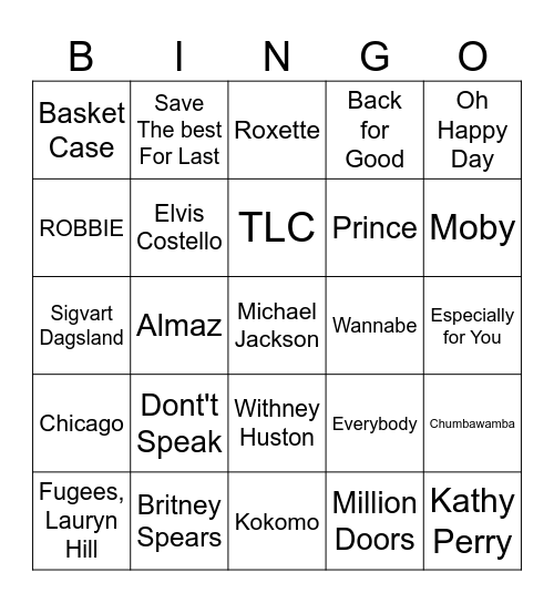 KIRSTINE 50 ÅR!!🎈🎈🎈 Bingo Card