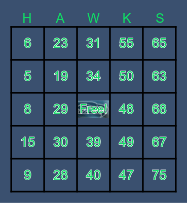 SUPERBOWL PREFUNK  BINGO Card
