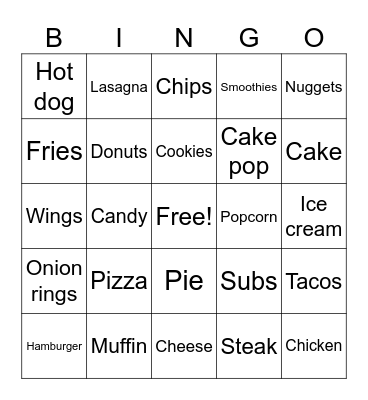 JAG Celebration Bingo Card Bingo Card