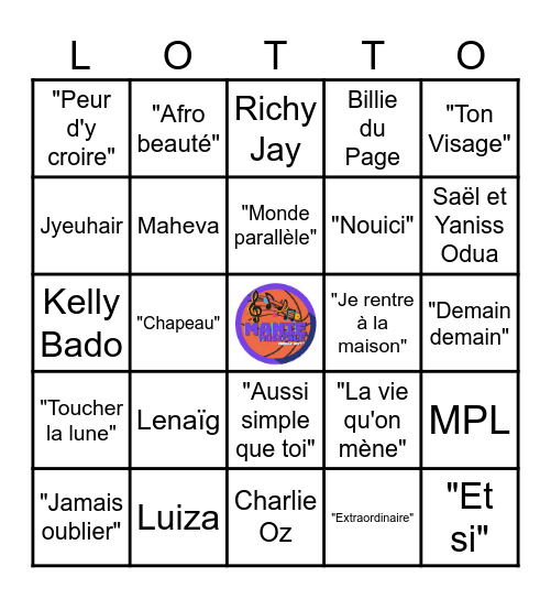 Manie Musicale 2026 Bingo Card